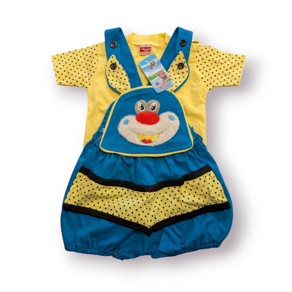 NWT Vintage Manish 12-18 months Bunny Easter Outfit 2 piece Set